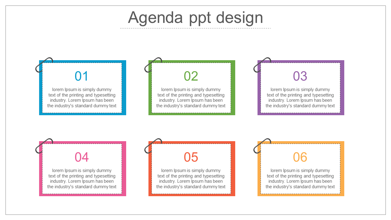 Our Predefined Agenda PPT Design Slide Template Presentation